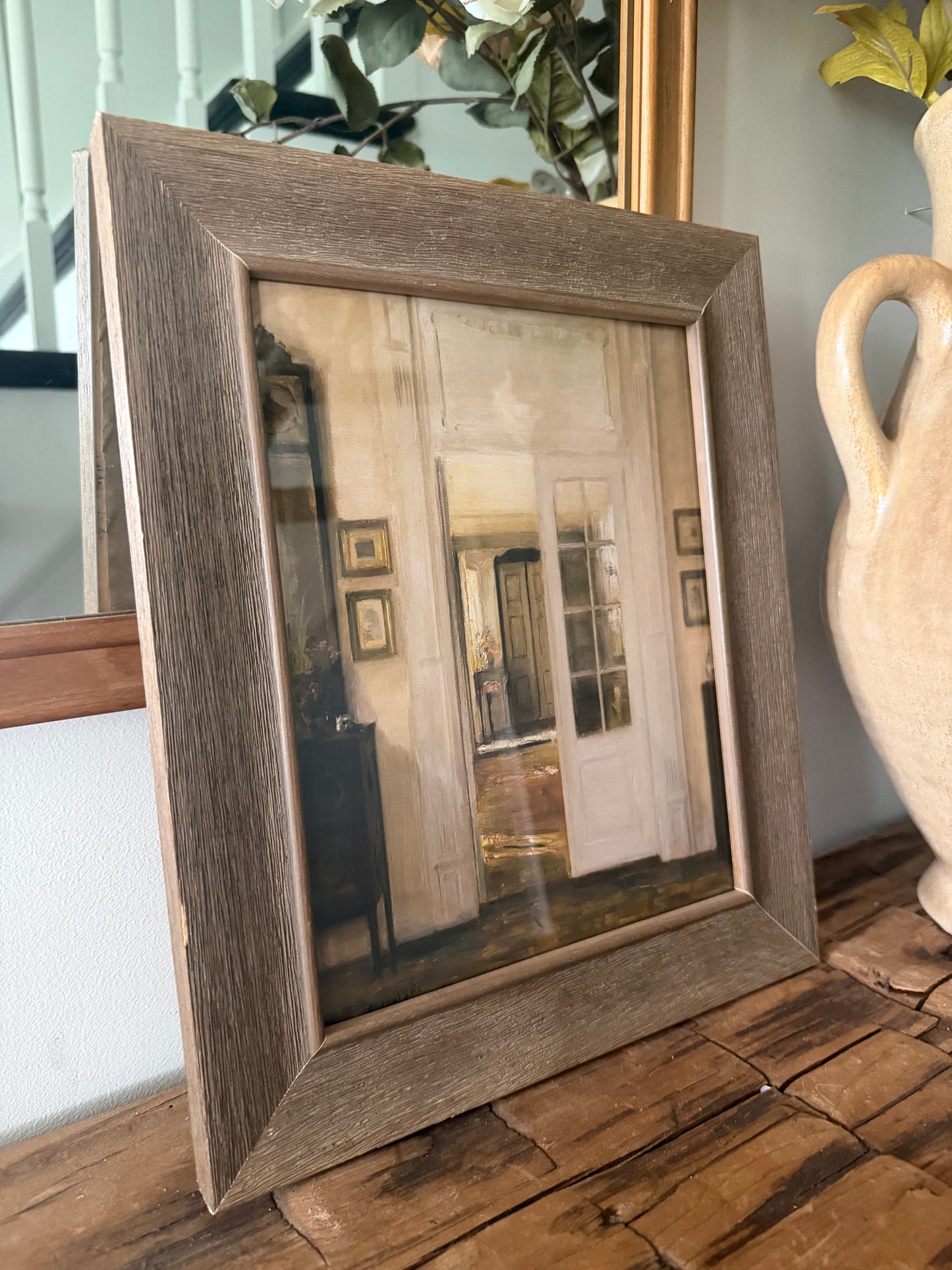 Vintage Reproduction House Interior Painting- Carl Horsoe