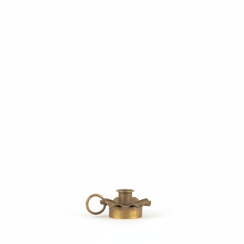 Savannah Ruffle Taper Holder