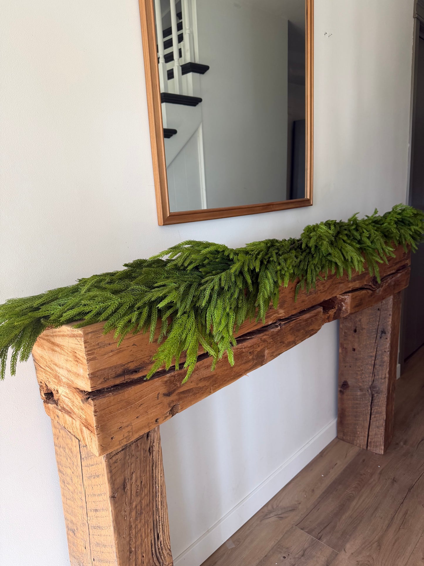 Real Touch Deluxe Thick Norfolk Pine Garland