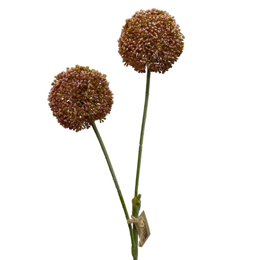 Mauve Allium Spray