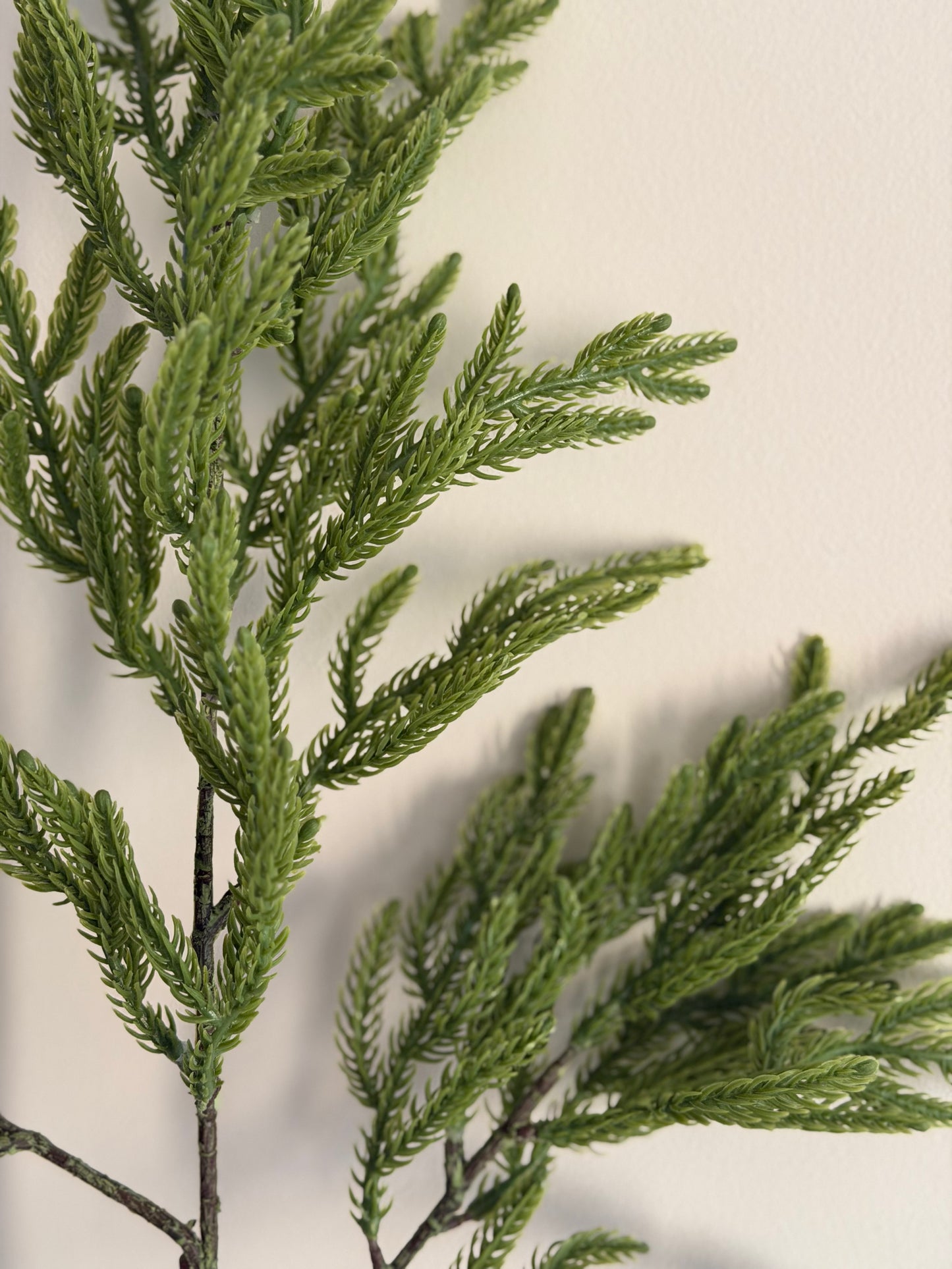 32" Real Touch Norfolk Pine Branch