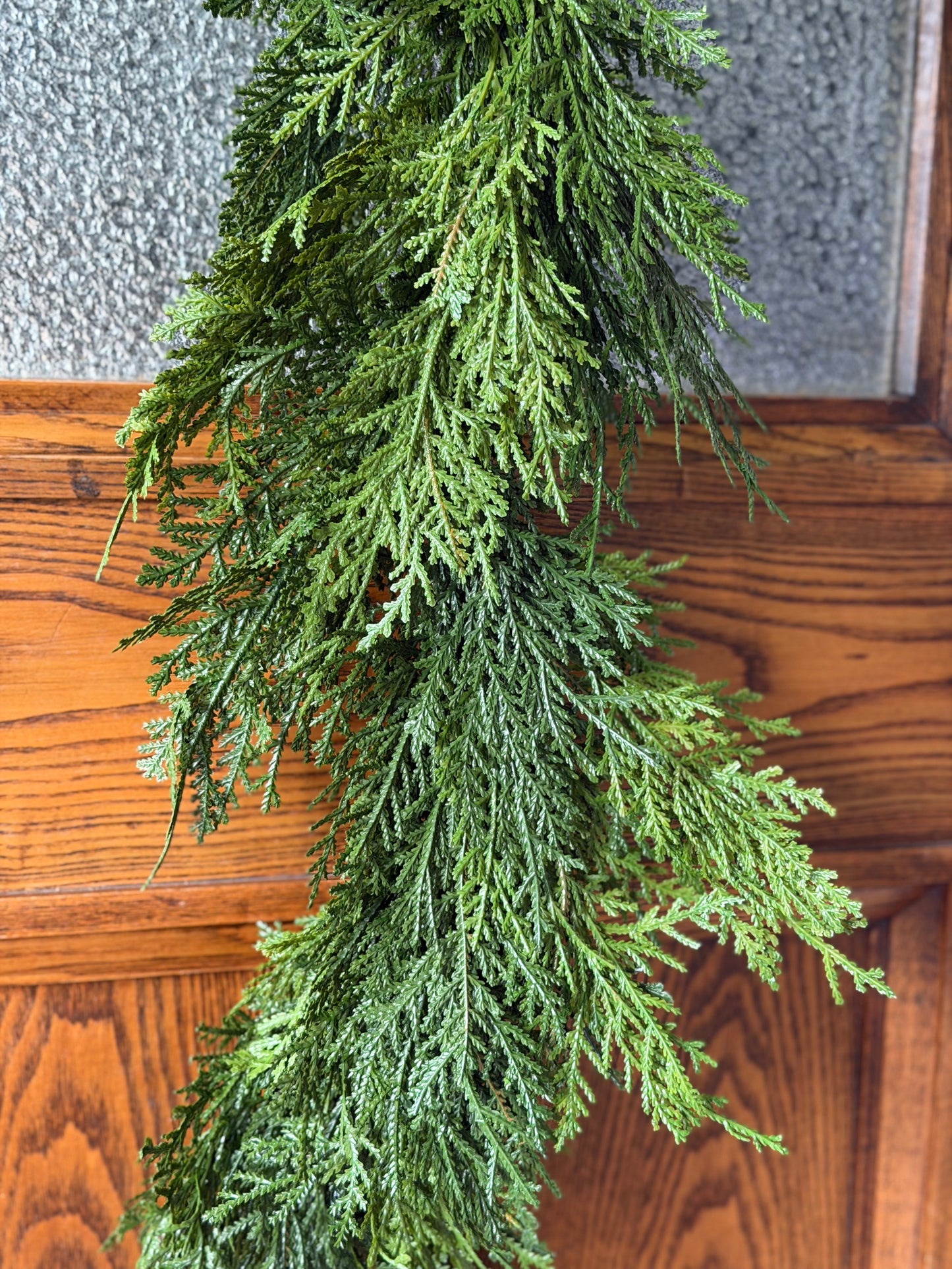 Real Touch Lush Northern White Cedar Garland- 72"