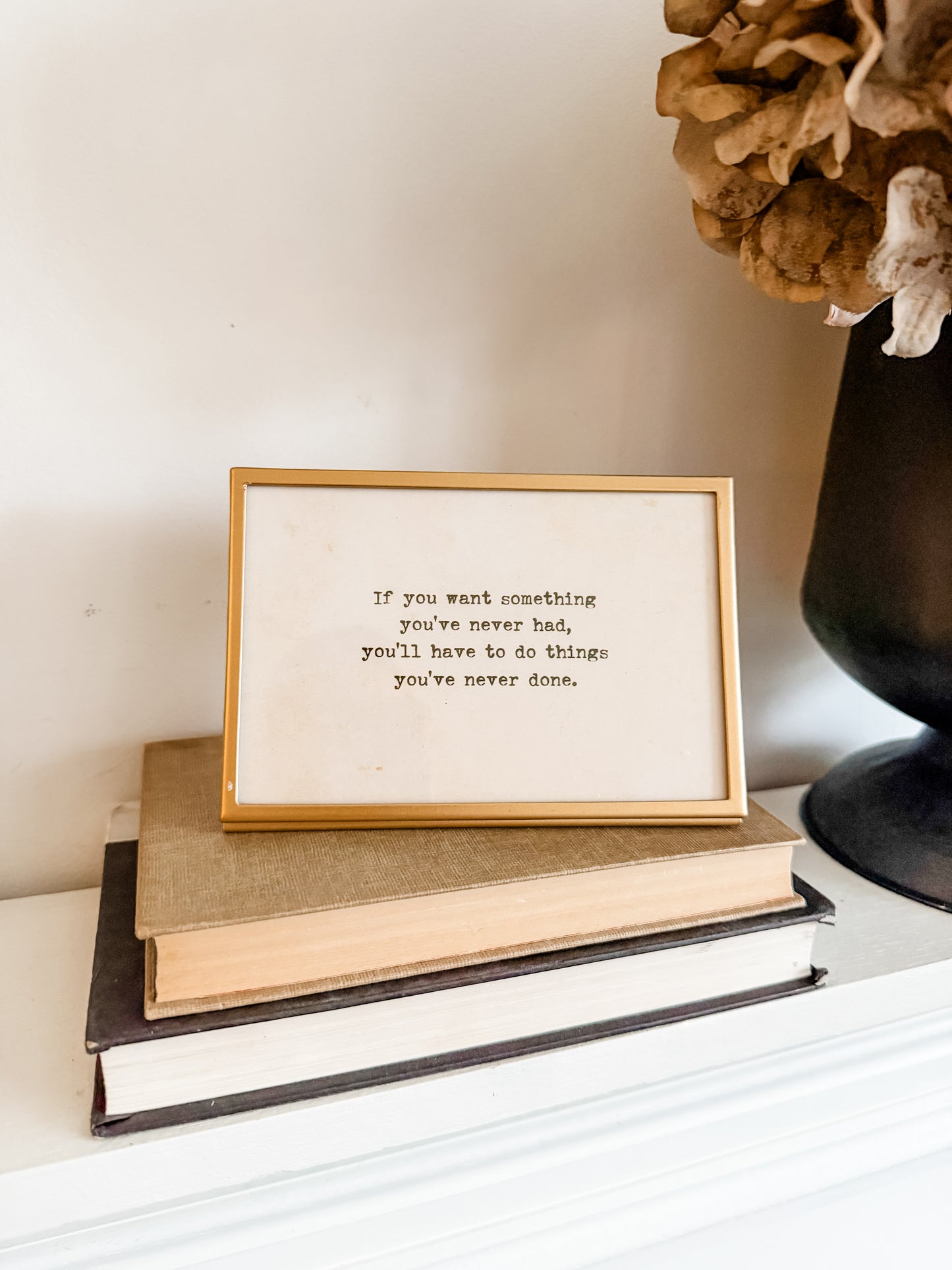 Framed Glass Easel Sayings- Assorted