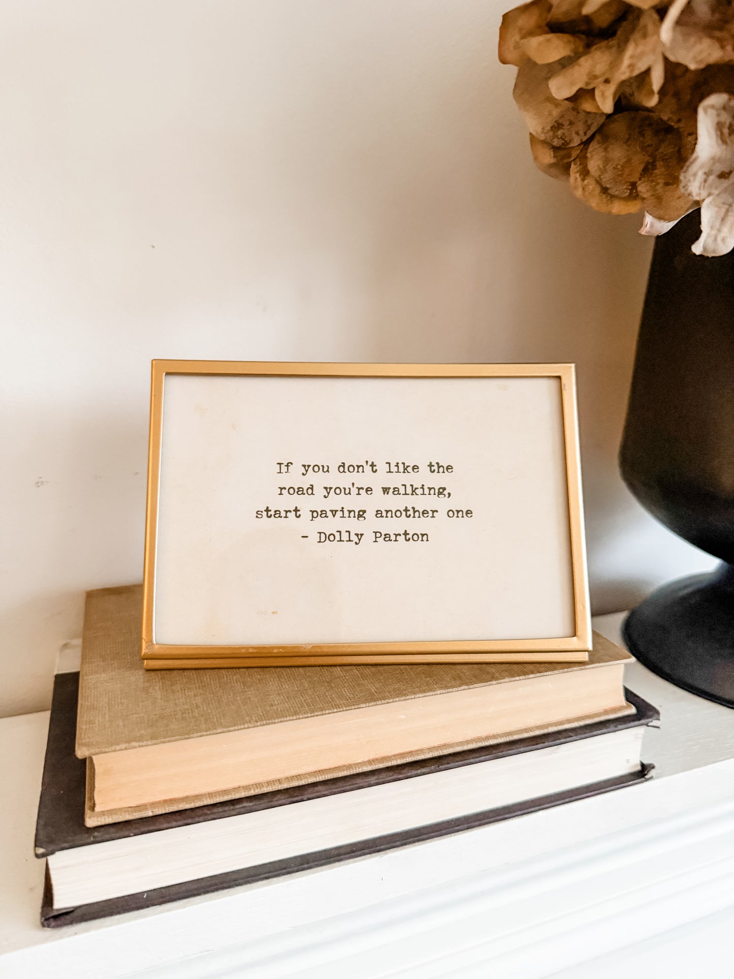 Framed Glass Easel Sayings- Assorted