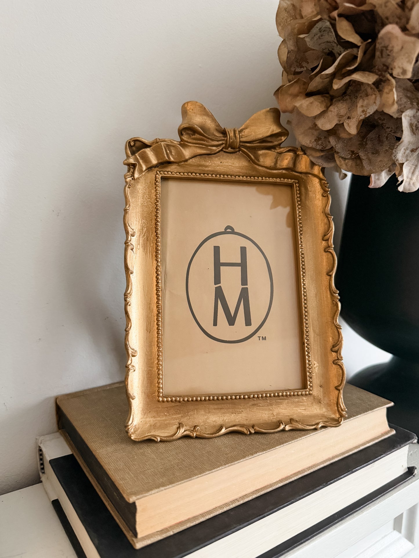 Gold Resin 4x6 Bow Frame