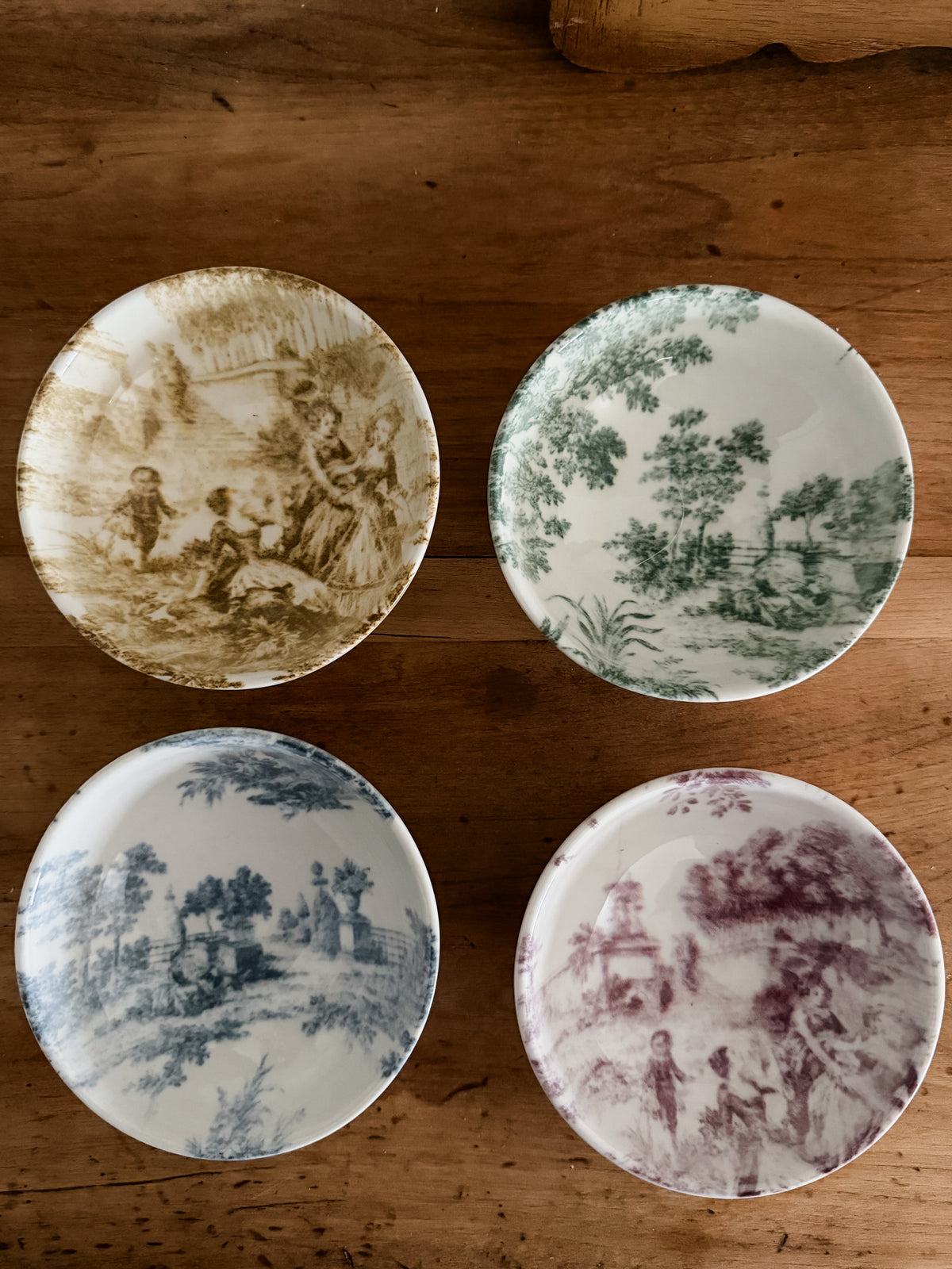 Vintage Inspired Toile Pattern Bowls Assorted – Lake & London