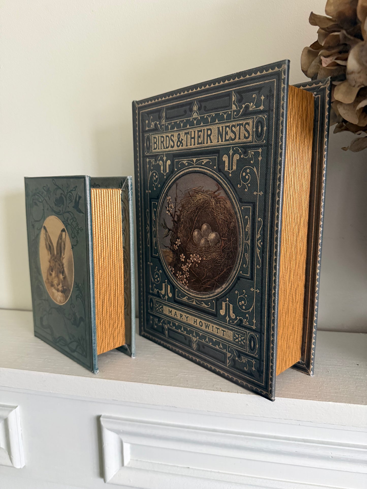 Bird Nest & Rabbit Storage Book Set