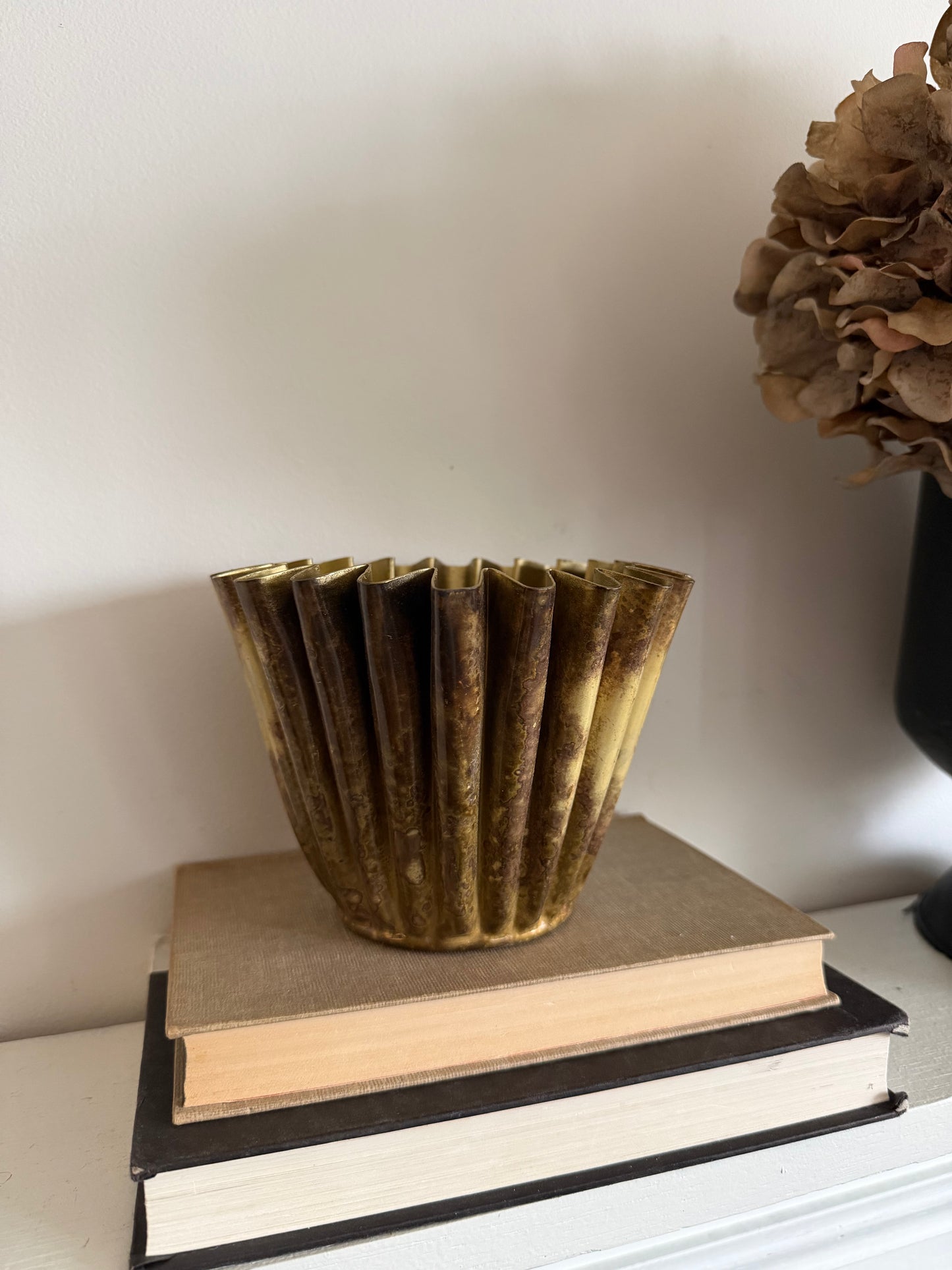 Old World Brass Iron Planter- Bestseller
