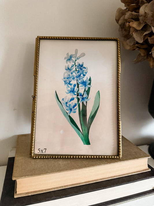 Simple 5 x 7 Brass Photo Frame