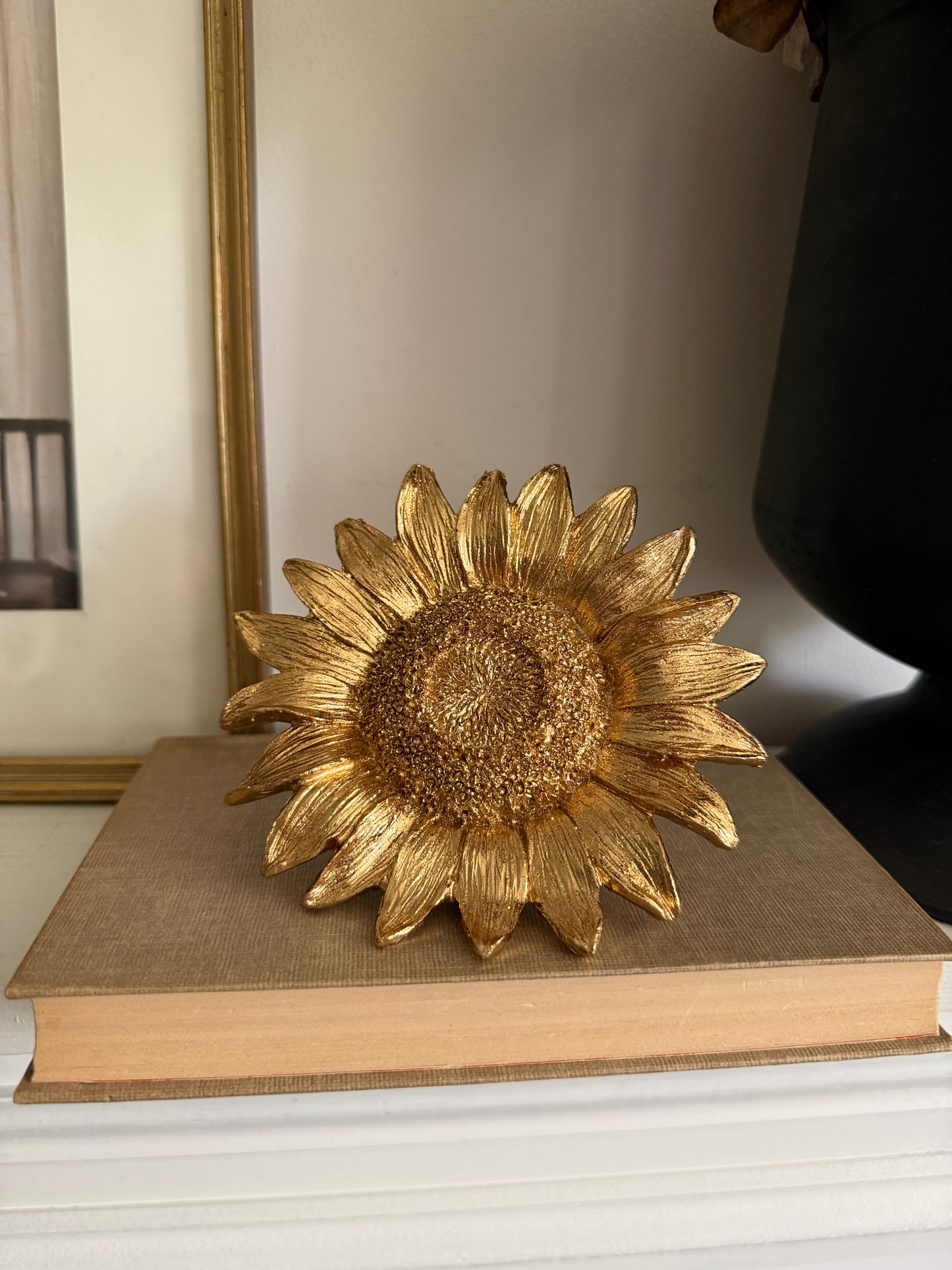 Resin Sunflower Orb