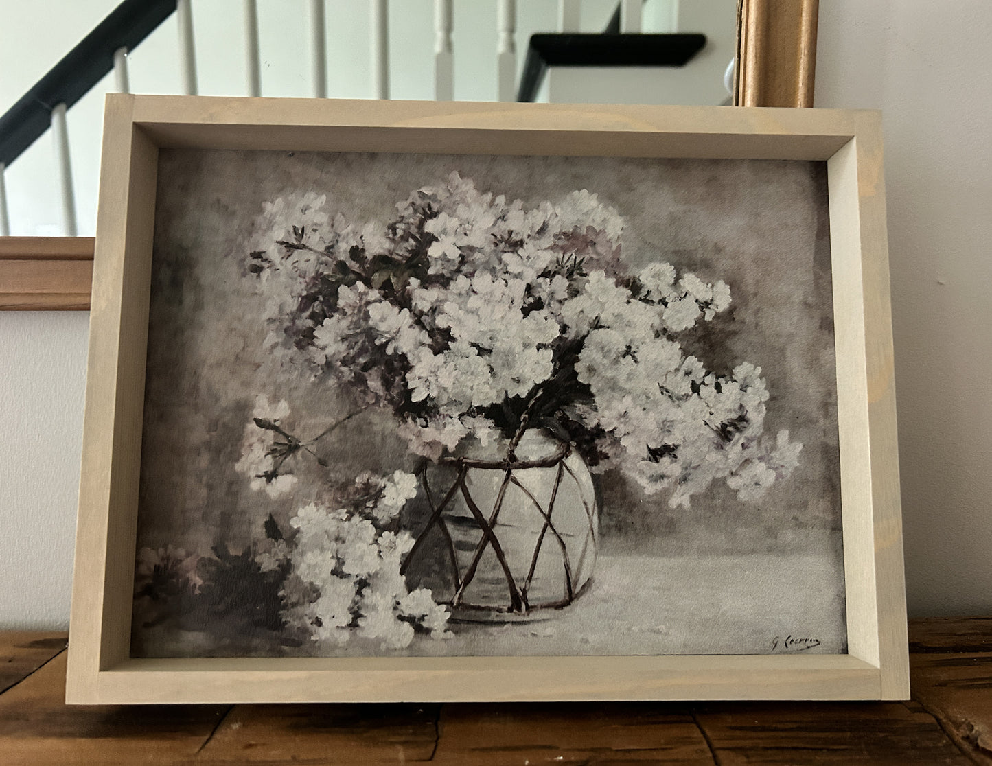 Floral Vintage Framed Art