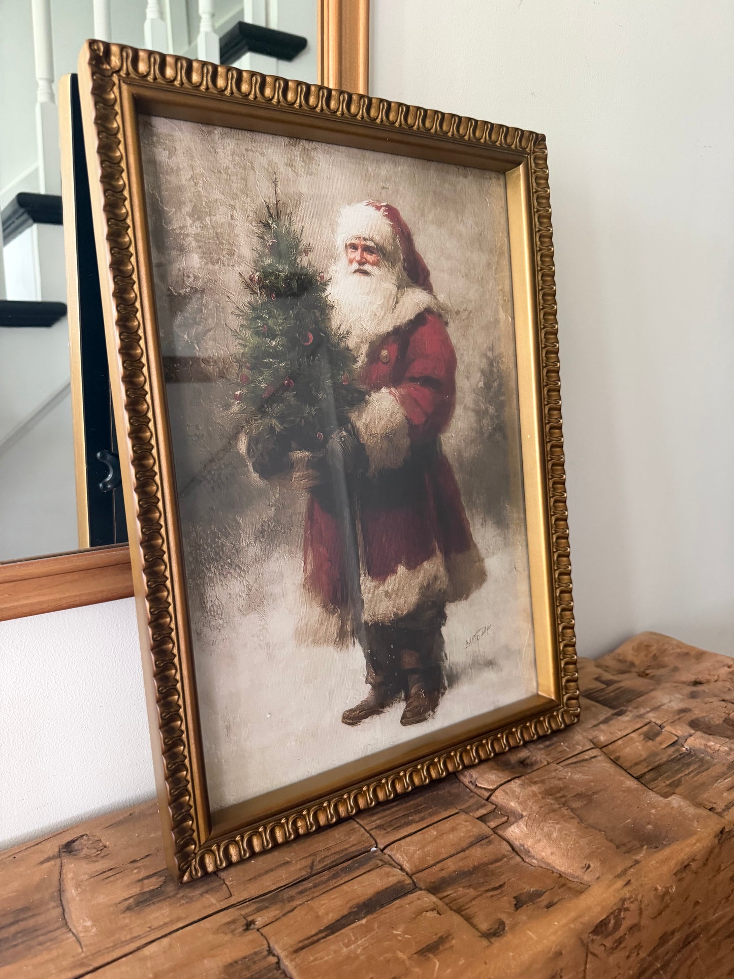 Christmas Traditional Santa Wall Art