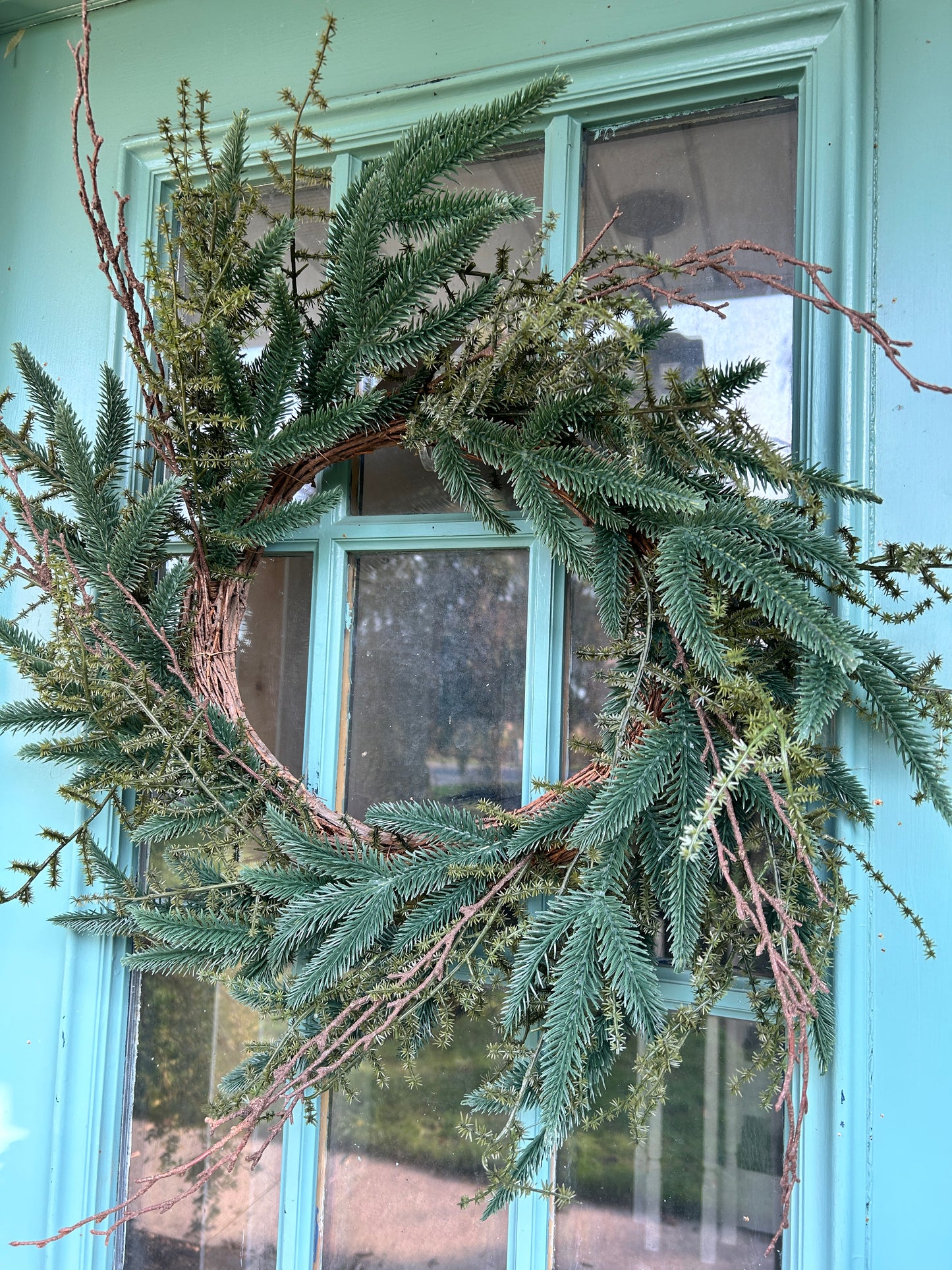 Wild Twig & Pine Wreath