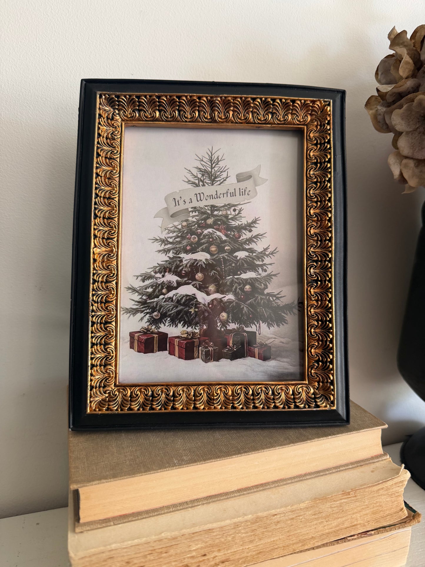 It's A Wonderful Life Framed Art- 5 x 7