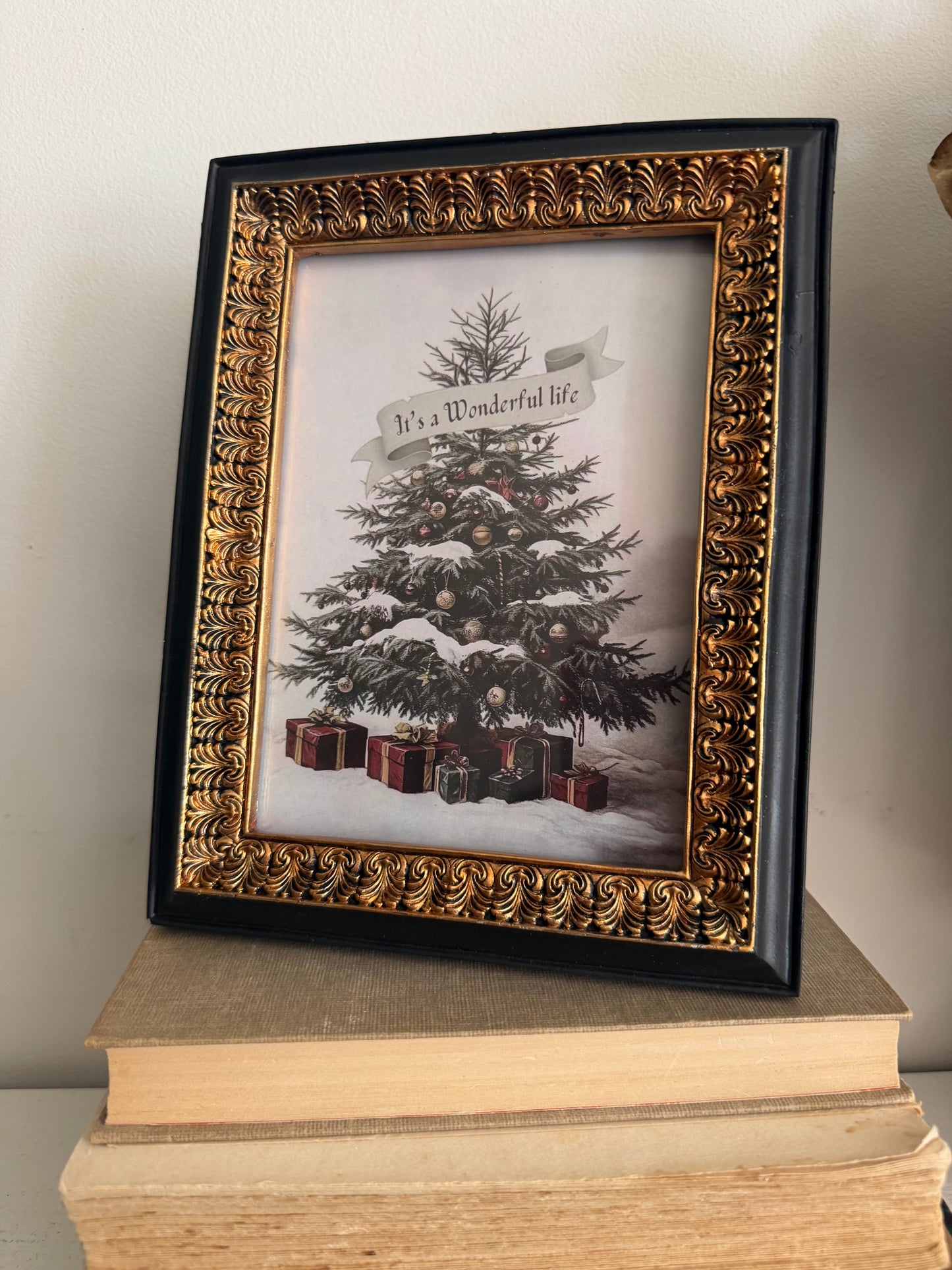 It's A Wonderful Life Framed Art- 5 x 7