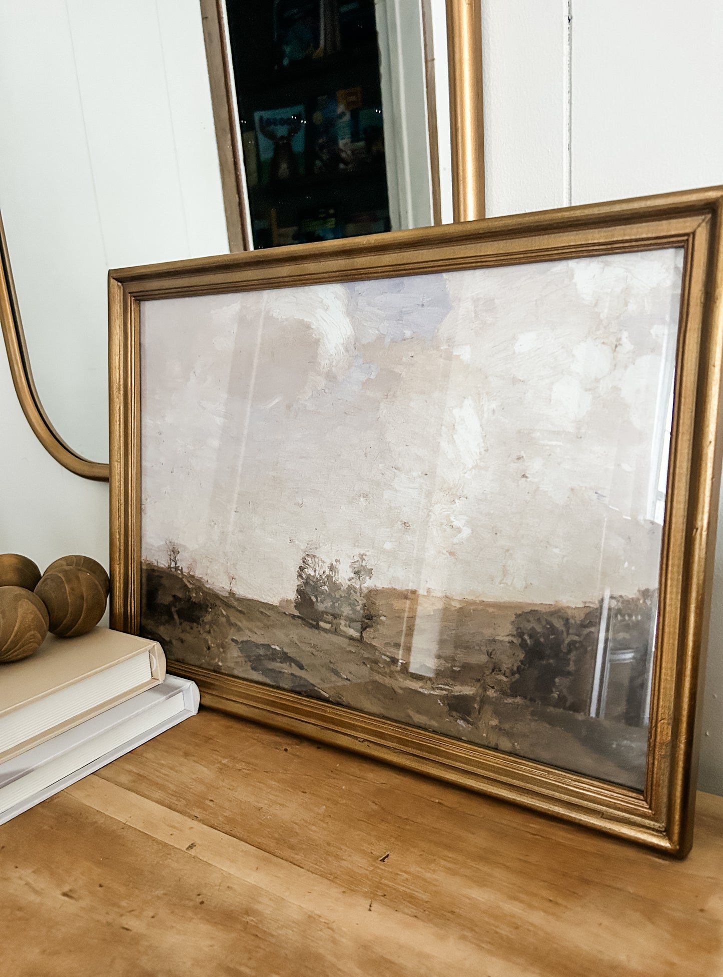 English Countryside Vintage Framed Art