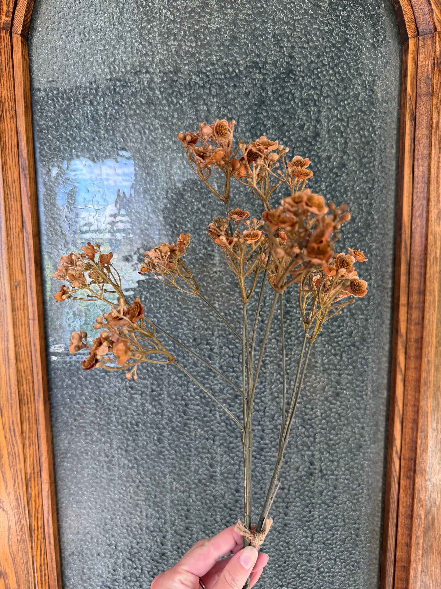 Brown Baby's Breath Spray