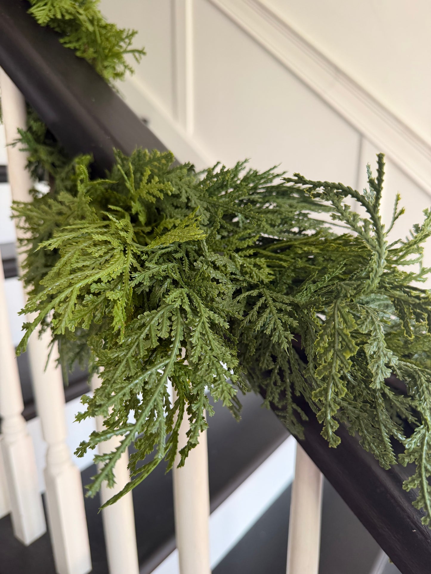 Real Touch Lush Northern White Cedar Garland- 108"