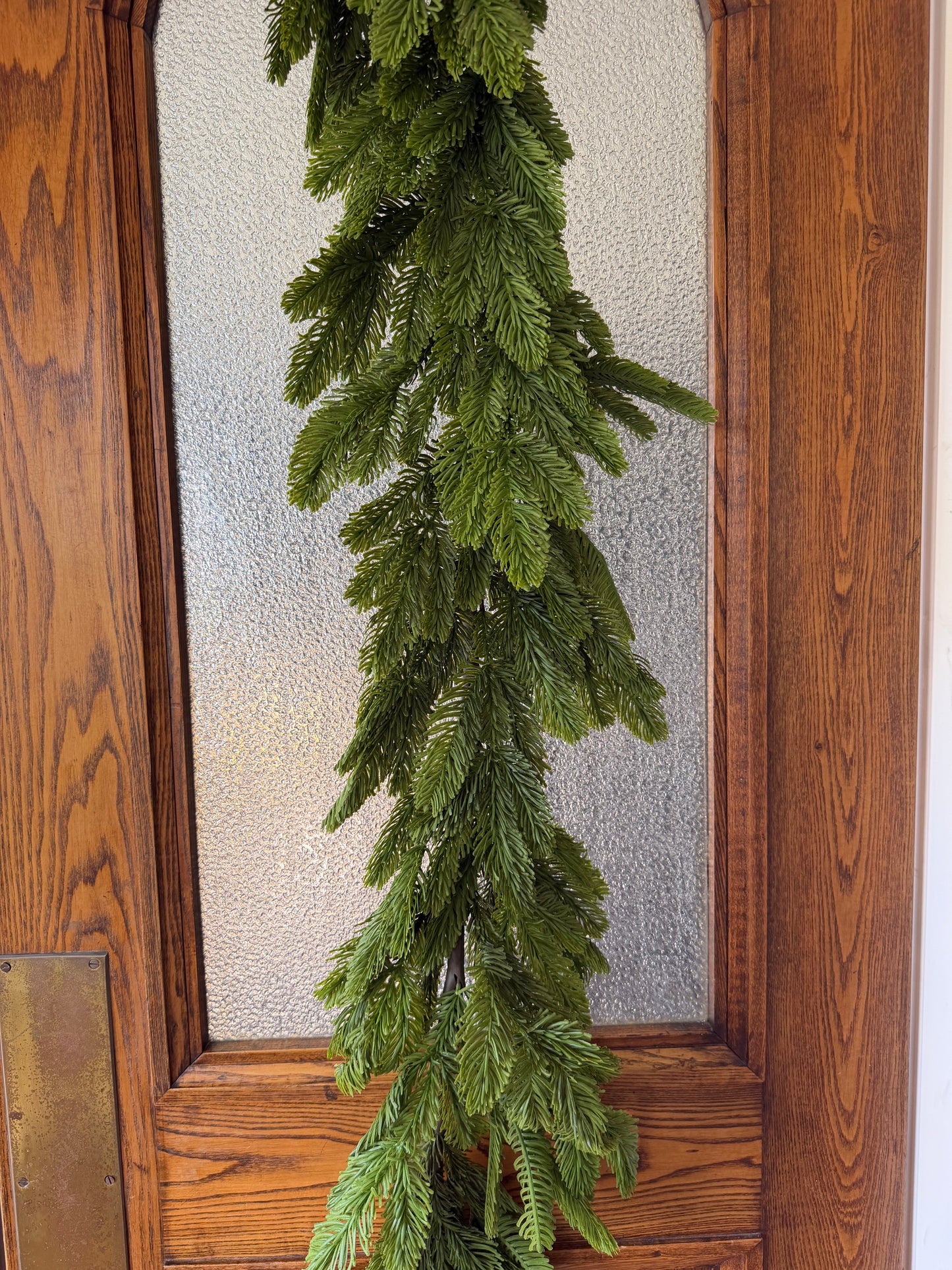 Real Touch Noble Fir Lush Garland- 72"