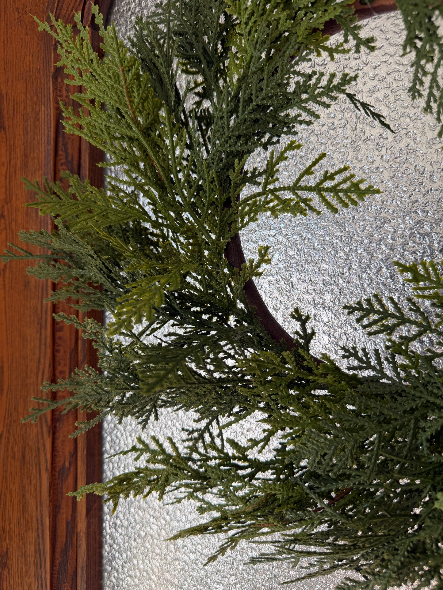 Real Touch Small Northern White Cedar Wreath