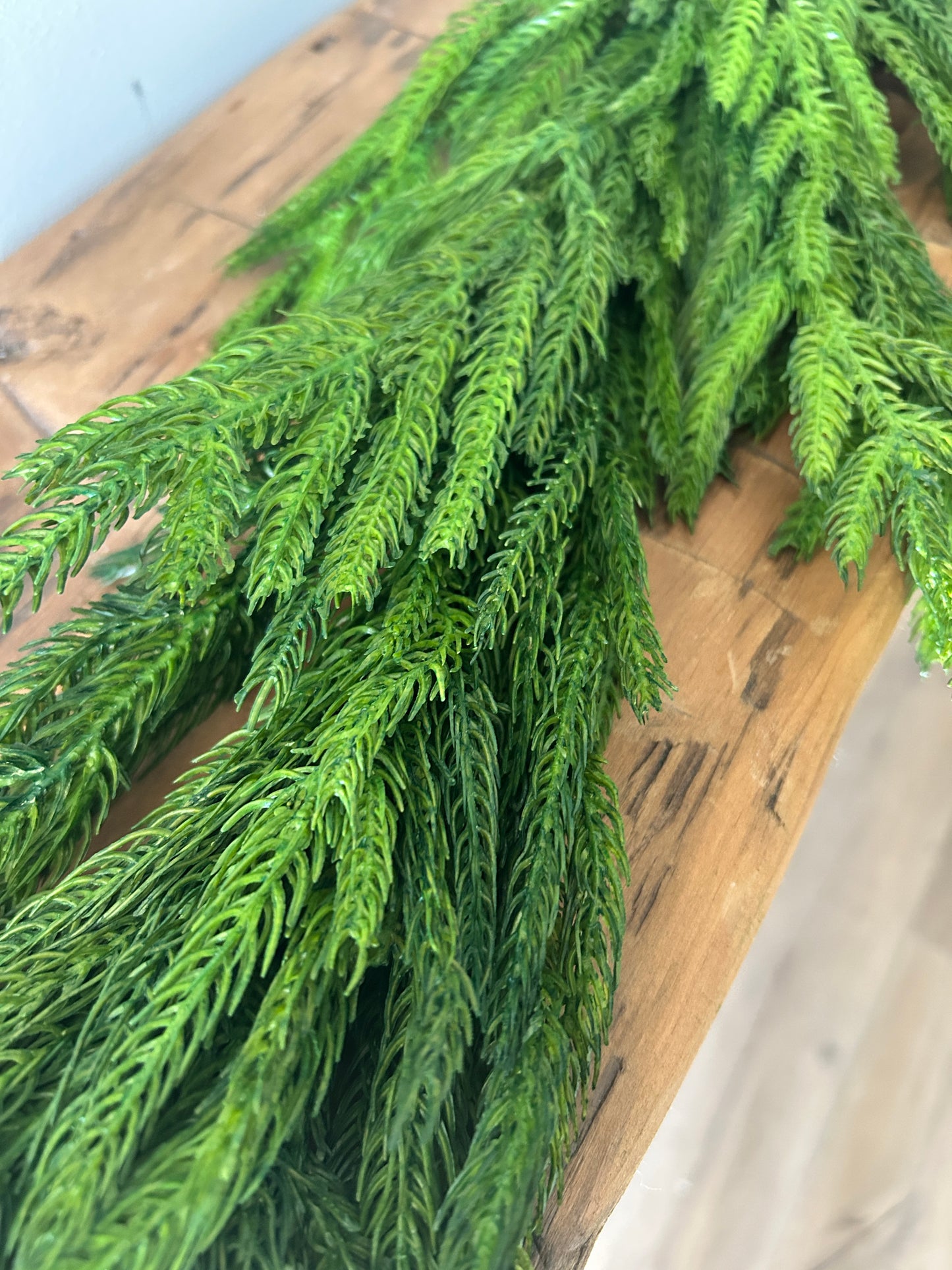 Real Touch Norfolk Pine Garland- 60"