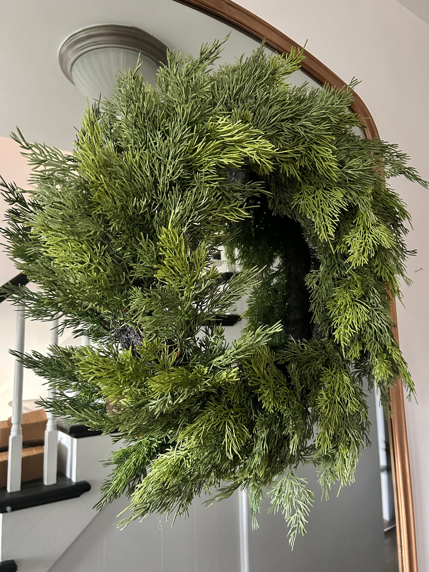 Cedar Real Touch Wreath- 24" D