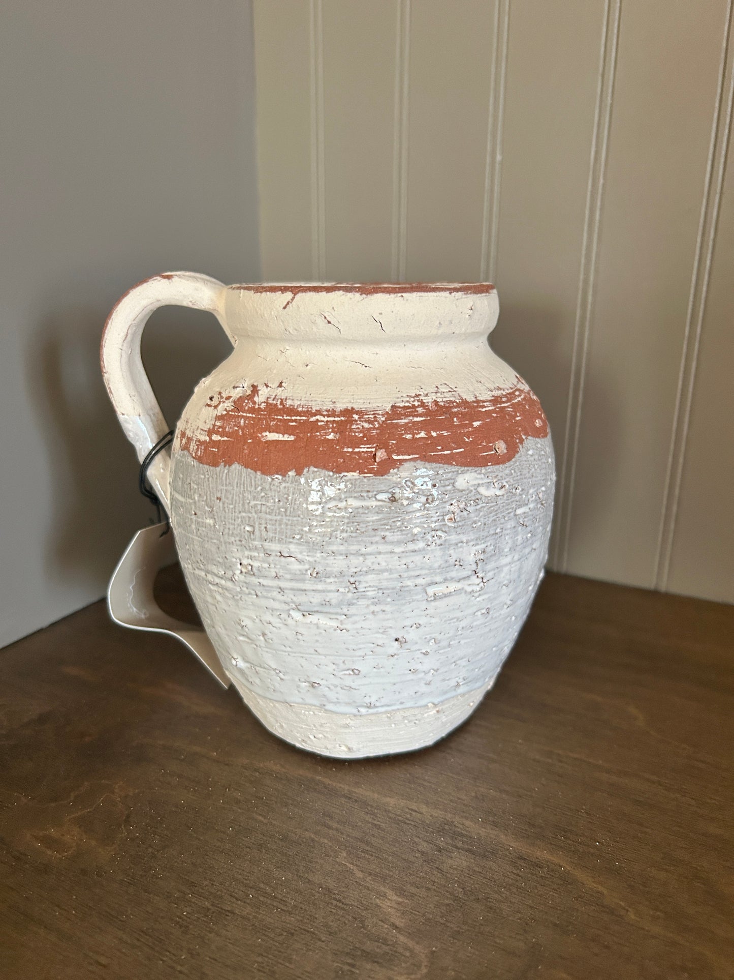 Vichy Terracotta Pitcher Vase