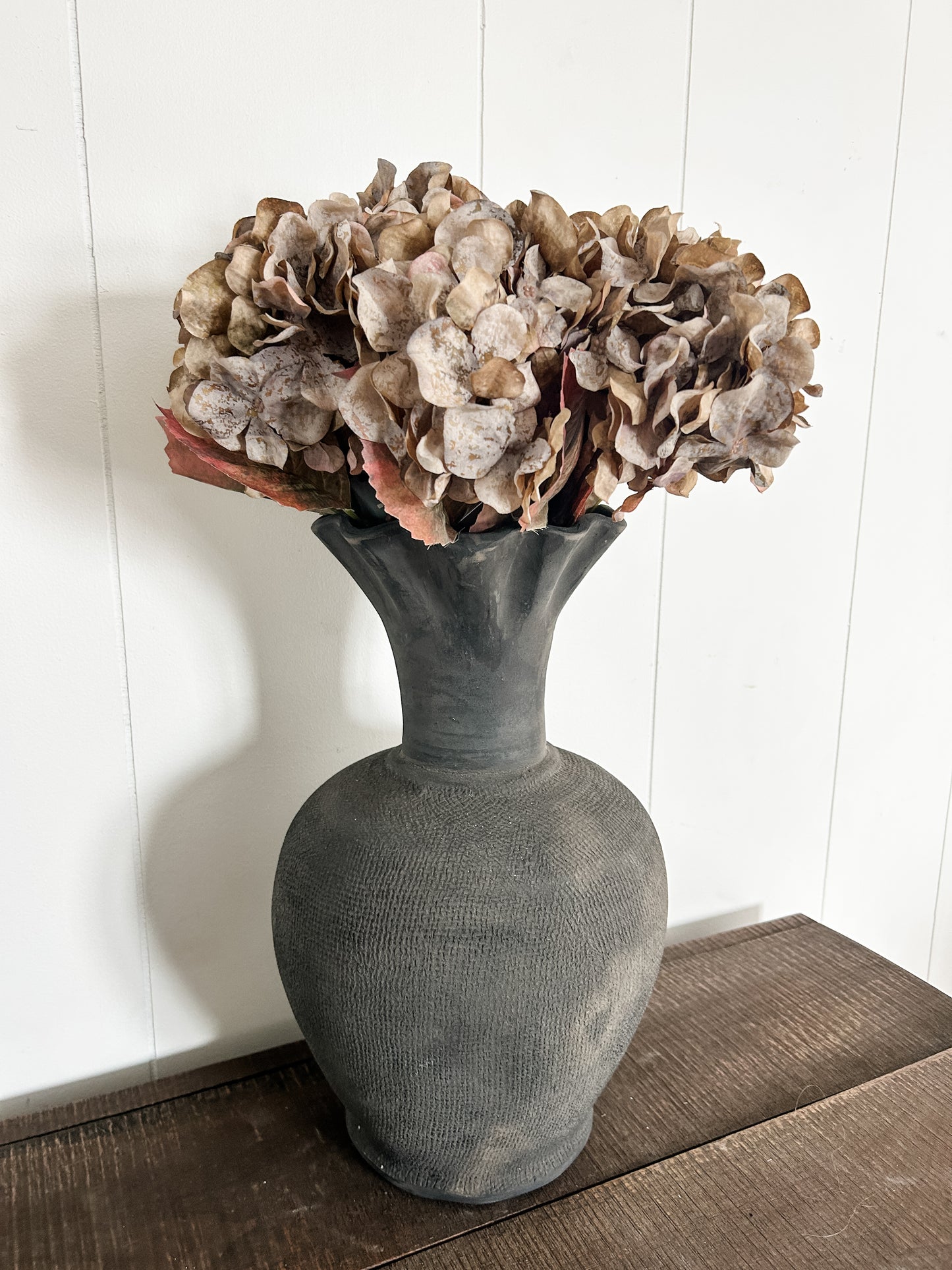 Faded Grey Hydrangea Stem