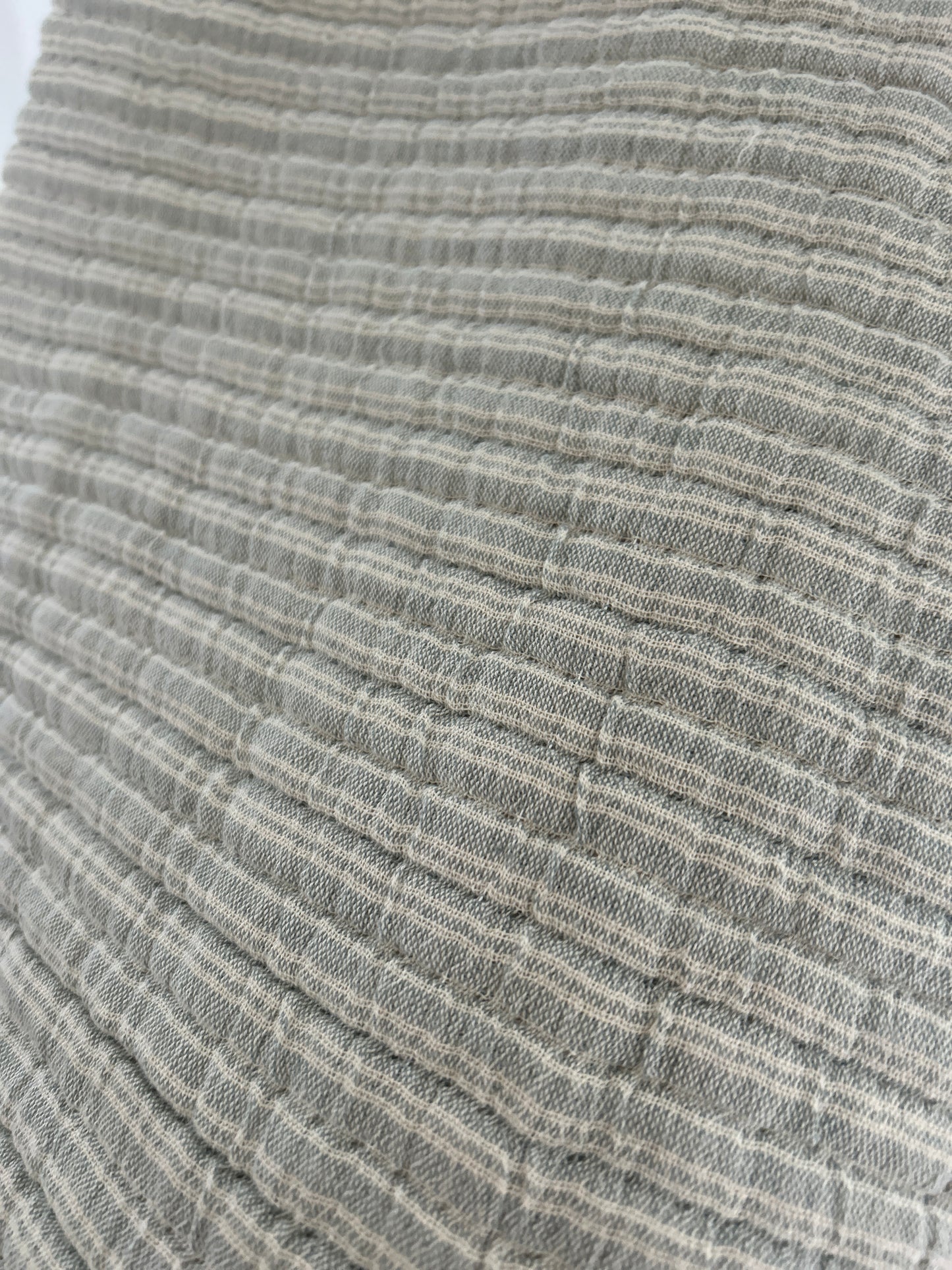 Dusty Blue Soft Cotton Throw Blanket