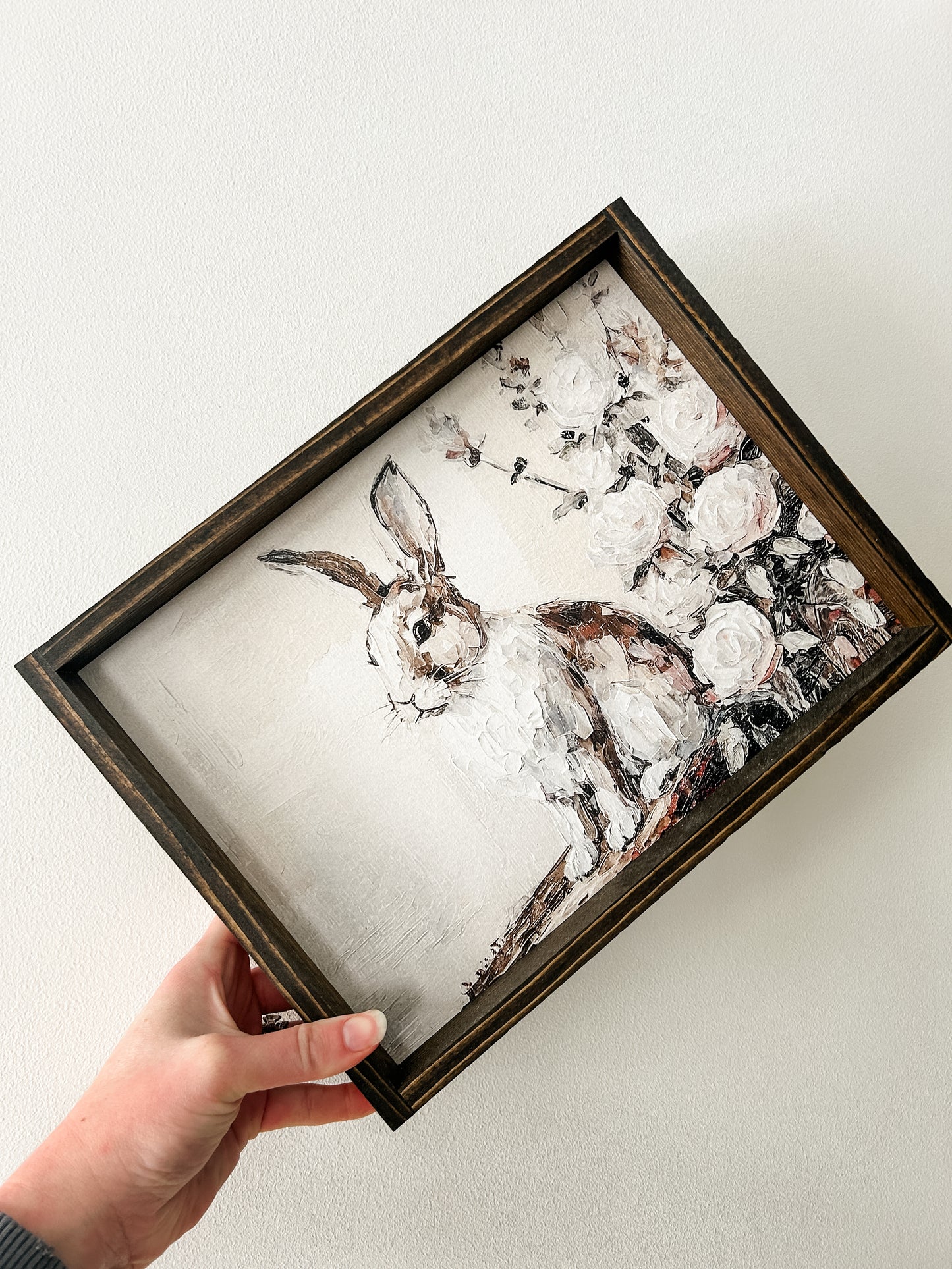 Bunny Vintage Framed Art