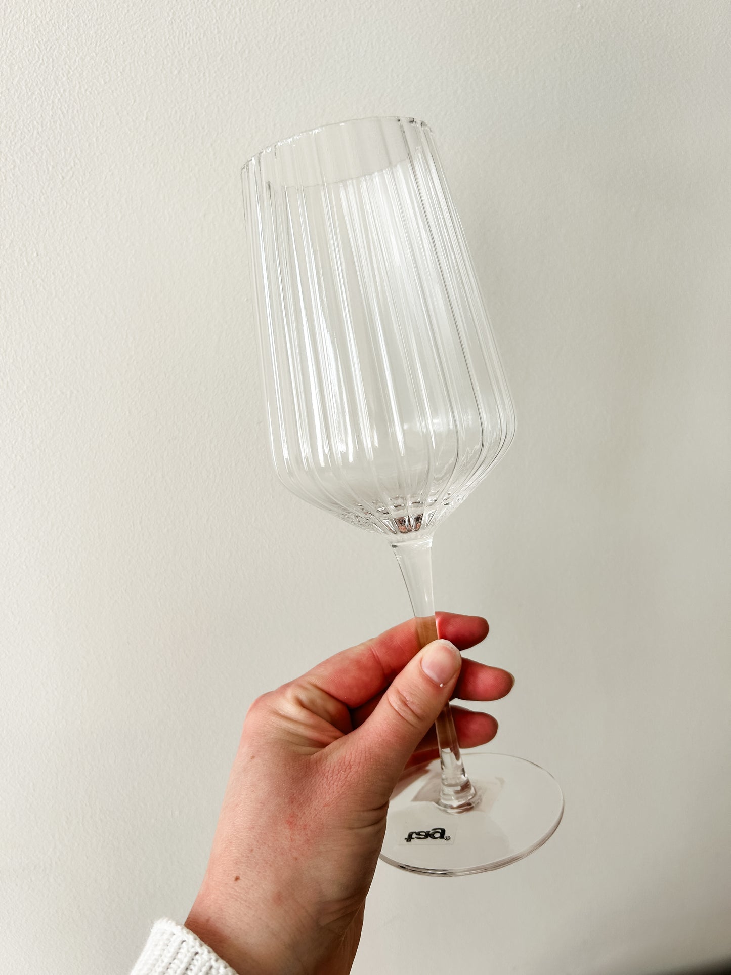 Gramercy Fluted Wine Glass