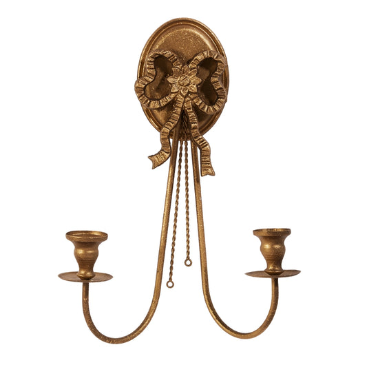 Gold Bow Sconce- Best Seller