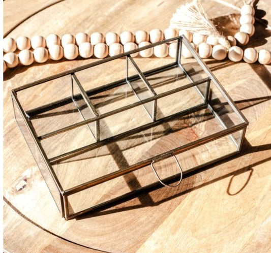 Aged Antique Jewelry Box