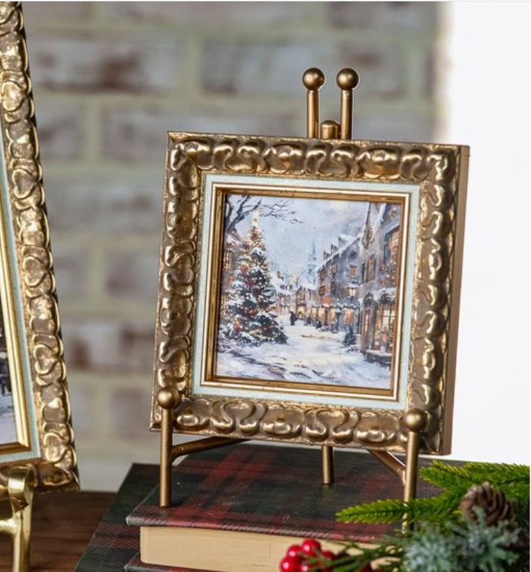 Mini Town Square Framed Art
