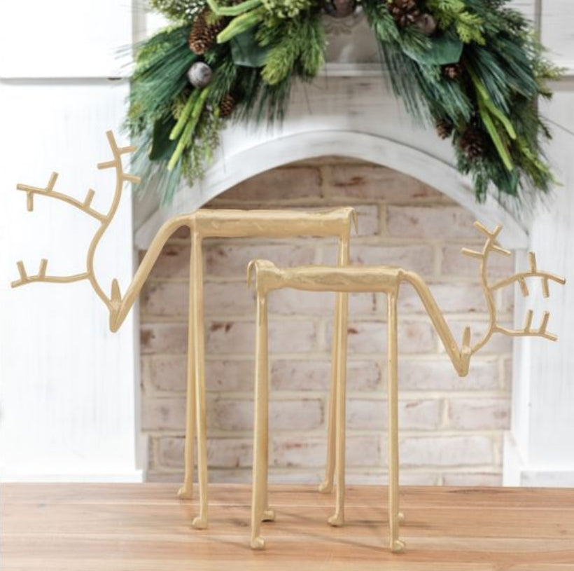 Gold Look Down Deer- Assorted Sizes