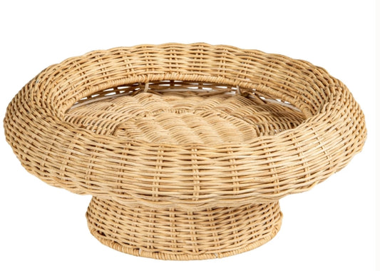 Hand Woven Rattan Fruit Bowl