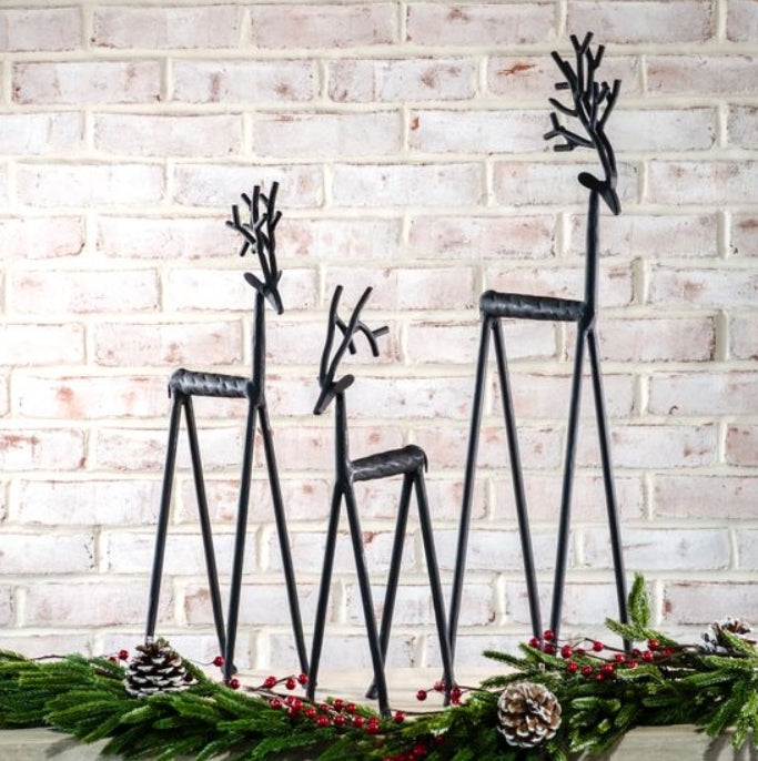 Black Iron Deer Assorted