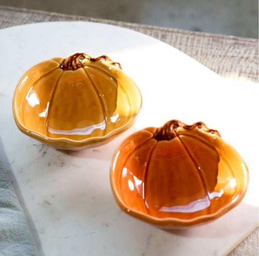 Ceramic Pumpkin Bowls