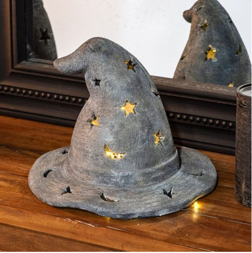 Weathered Cement Witch Hat