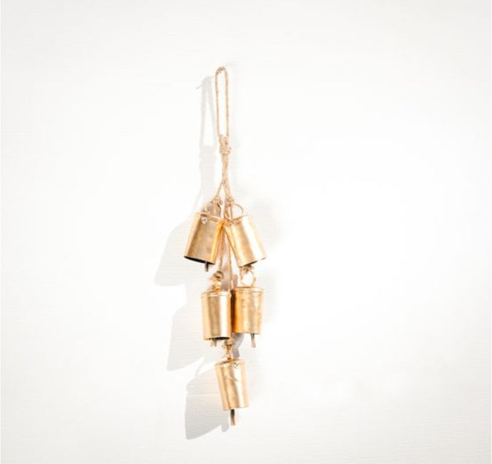 Gold Cowbell Hanger