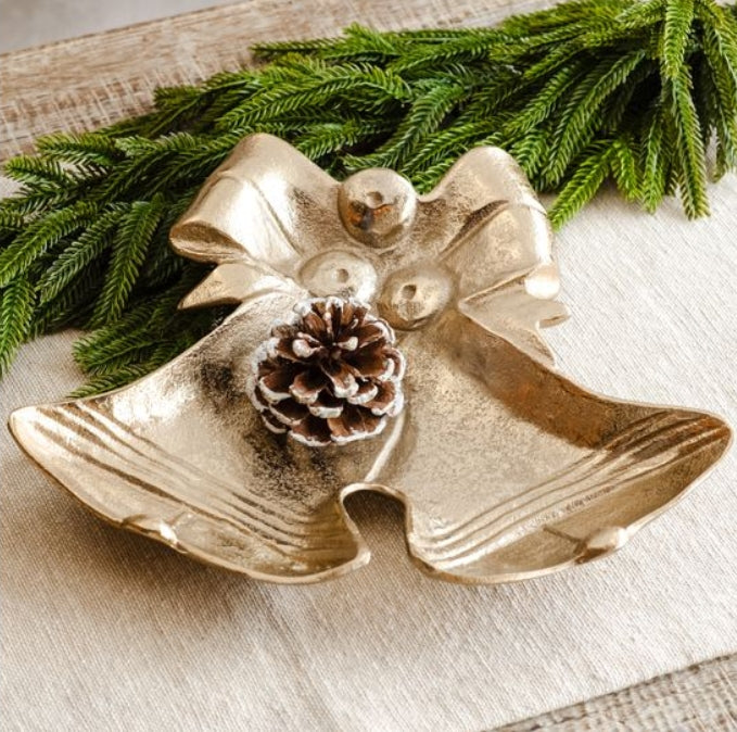 Gold Aluminum Bell Tray