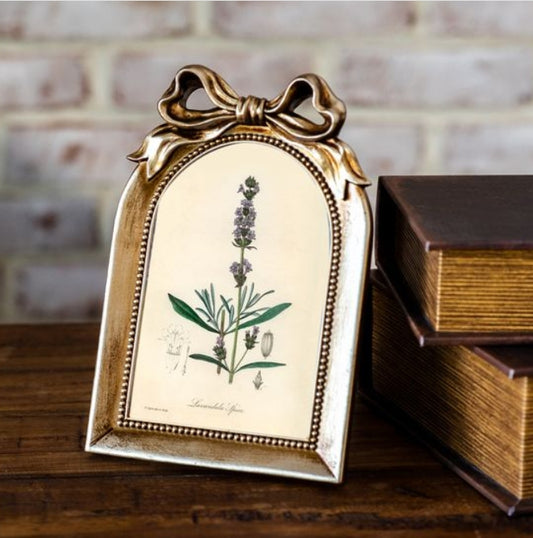 Gold Bow Resin Arch Frame