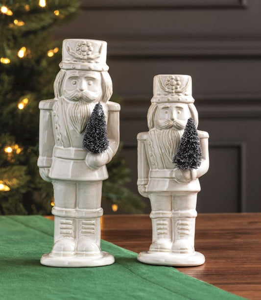 Stoneware Glaze Nutcrackers-Assorted Styles