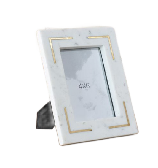 Marble 4x6 Photo Frame