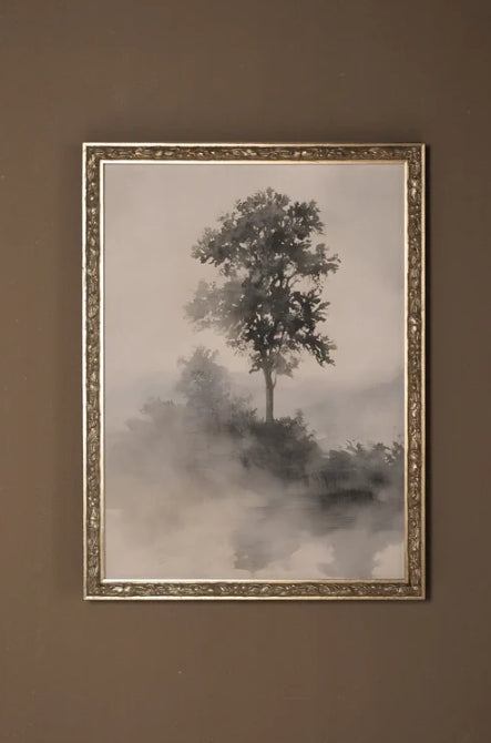 Sand & Mist Silver Framed Art
