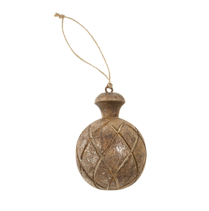 Wooden Ball Ornament