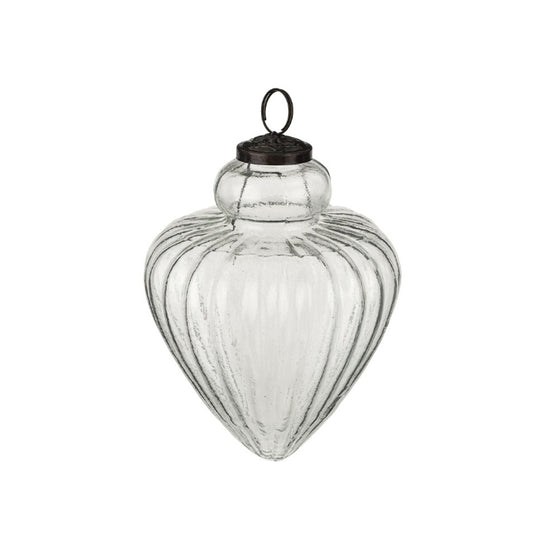 Giant Glass Teardrop Ornament (S)