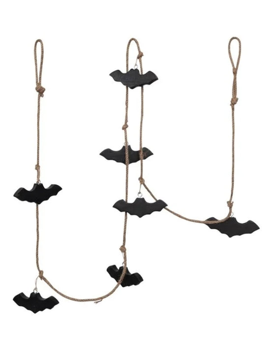 Mango Wood & Jute Bat Garland