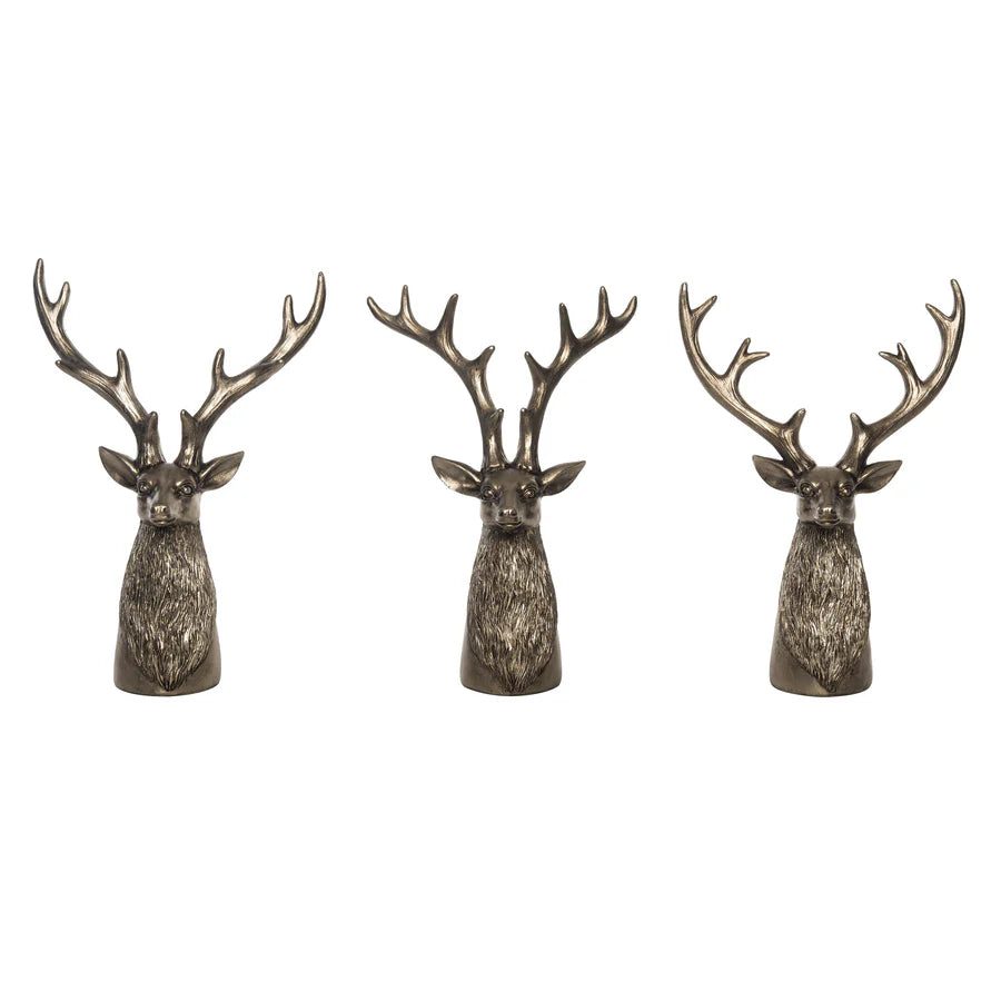 Reindeer Busts Assorted