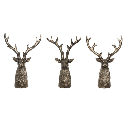 Reindeer Busts Assorted